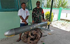 Sea Wing UUS captured near Indonesian bases